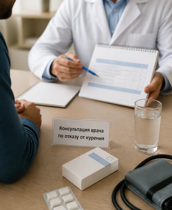 Консультация врача по отказу от курения для взрослых в Таре